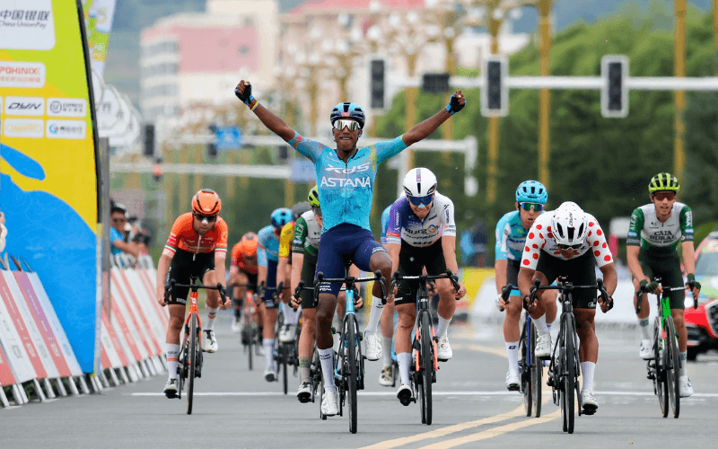 background image for Tour of Magnificent Qinghai. Henok Mulubrhan wins Stage 3 page