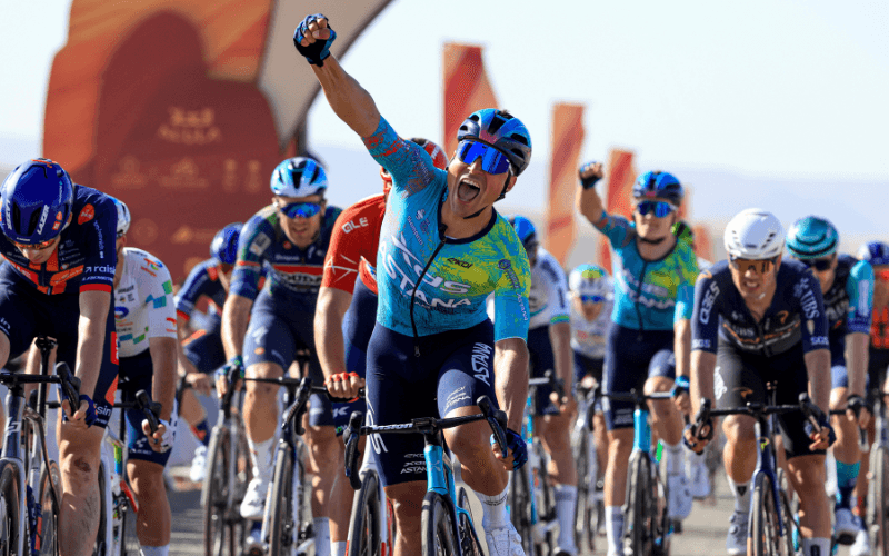image for news AlUla Tour. Malucelli wins Stage 4